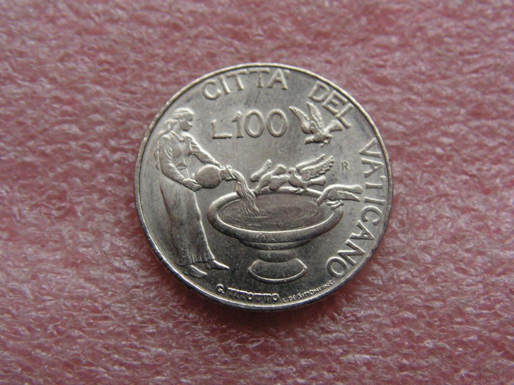 Ватикан 100 лир 1997 ANNO XIX 2-3-2ма