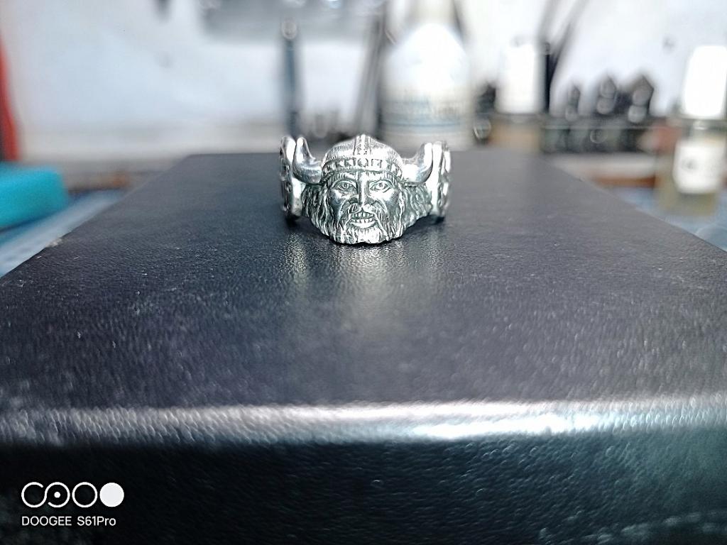 Кольцо печатка перстень Германия 3 рейх танковая дивизия СС Викинг серебро (КОПИЯ).