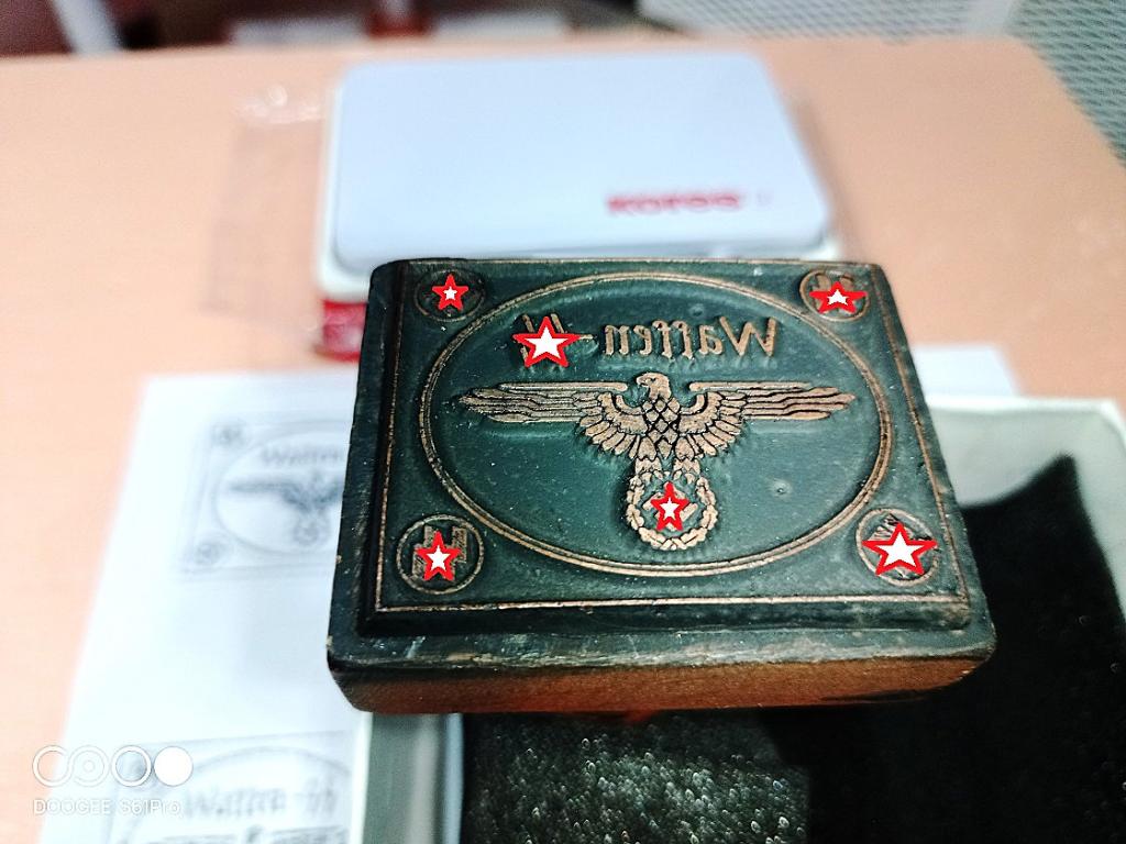 Печать штамп для документов Германия 3 рейх (КОПИЯ) комплект 2