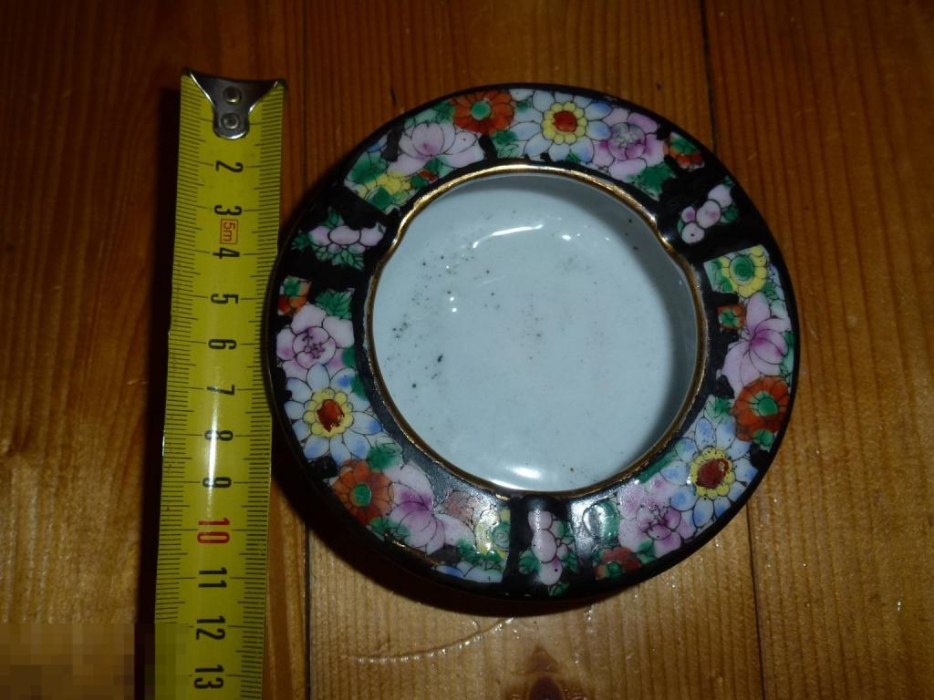 ПЕПЕЛЬНИЦА ФАРФОР СТАРЫЙ КИТАЙ