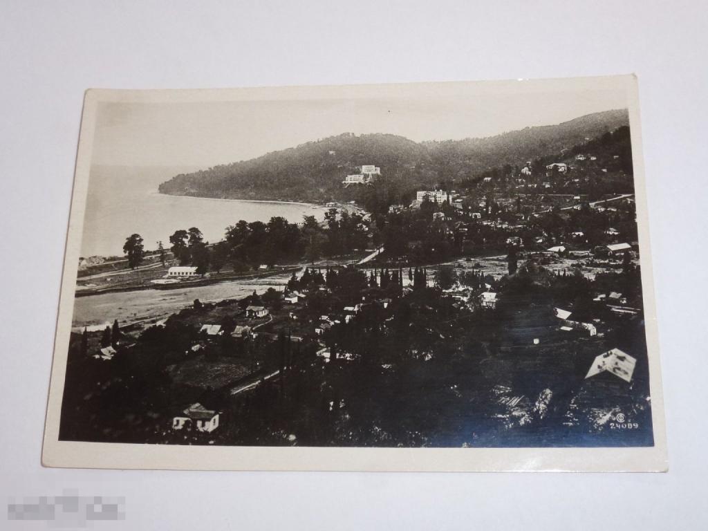 ХОСТА ОБЩИЙ ВИД ФОТО БРАТОЛЮБОВА СОЮЗФОТО 1936 Г. :::