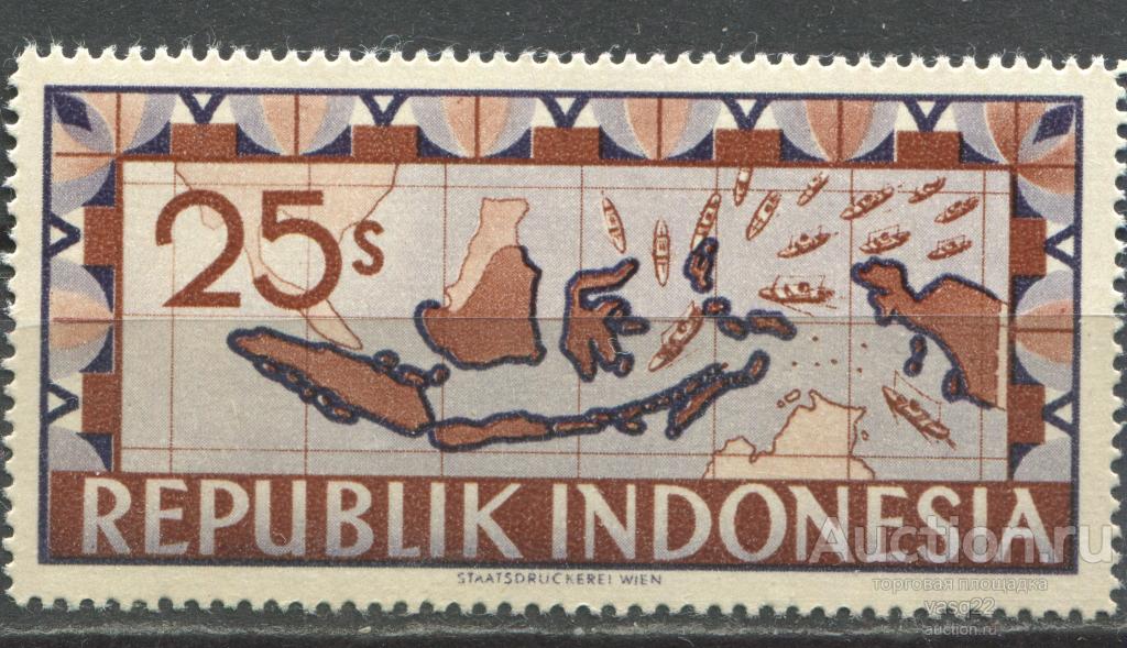 Индонезия Карта