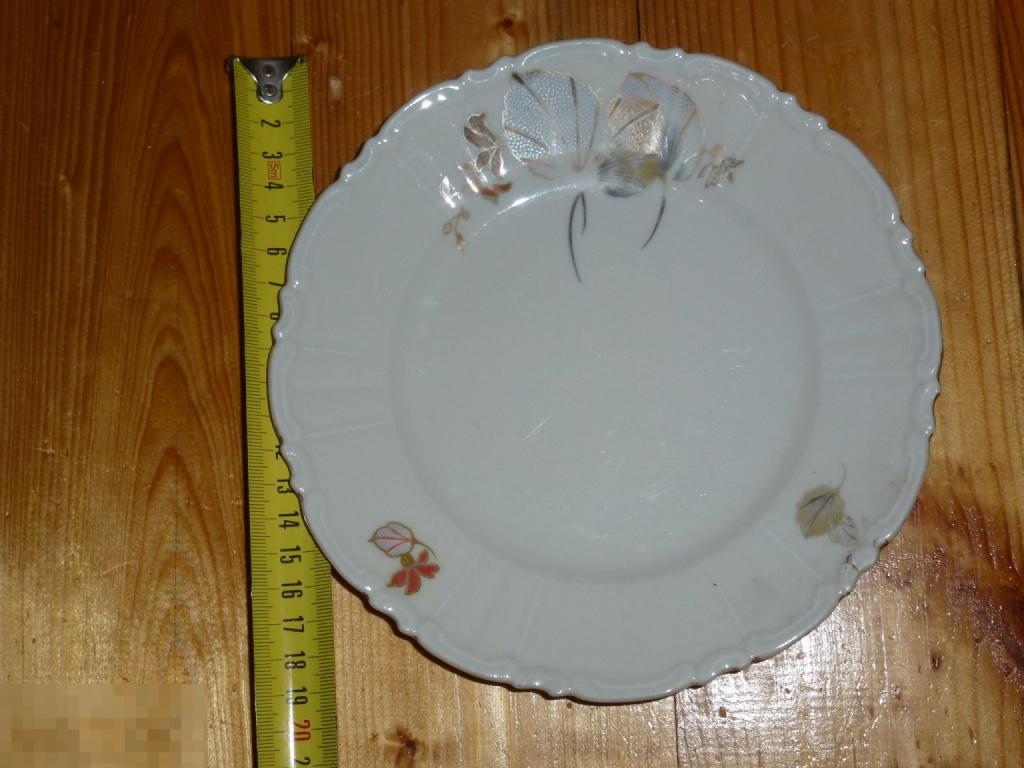 ТАРЕЛКА ФАРФОР СЕРЕДИНА 20 ВЕКА ECHT TUPPACK ГЕРМАНИЯ