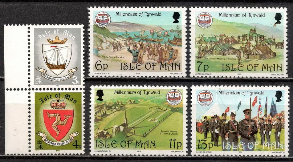 ❤1979 Мэн о-в Mi 144-149 (Полная серия) MNH OG