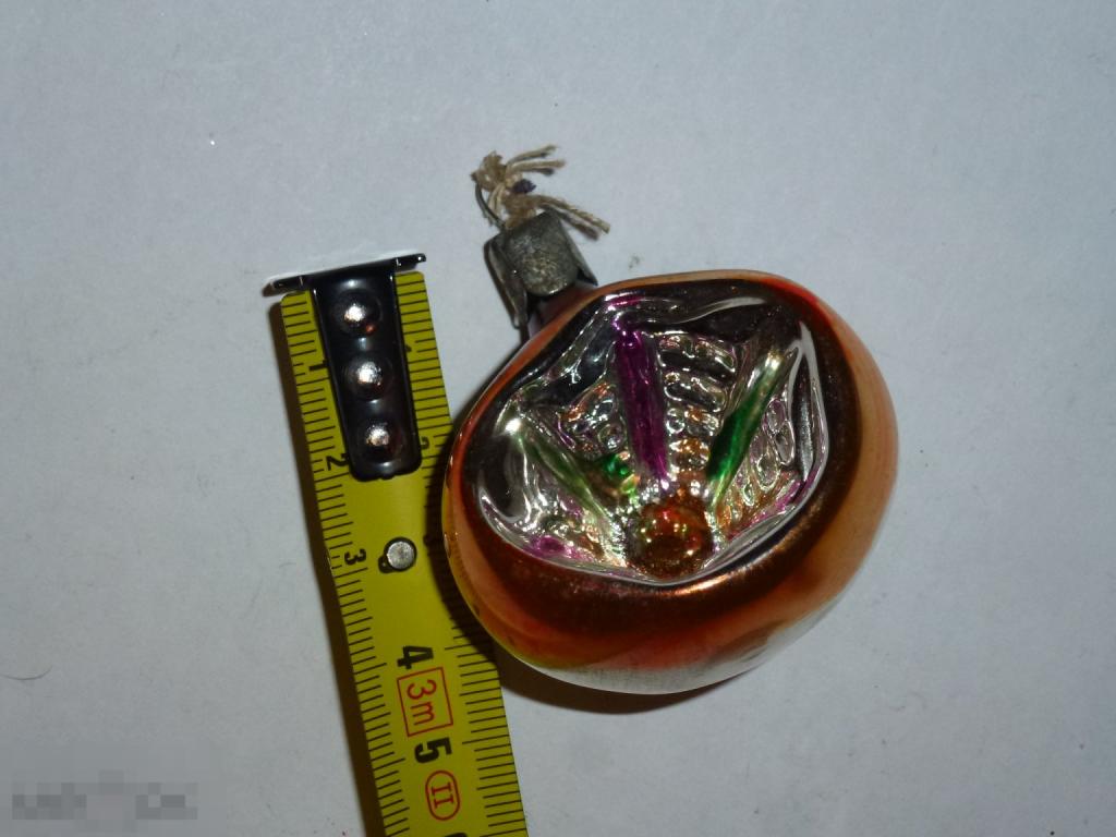 ШАР ПРОЖЕКТОР ЕЛОЧНАЯ ИГРУШКА СТЕКЛО "