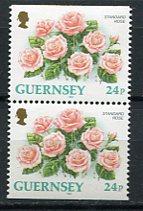 Гернси 1993 Флора, цветы, розы. Mi.604Do,Du
