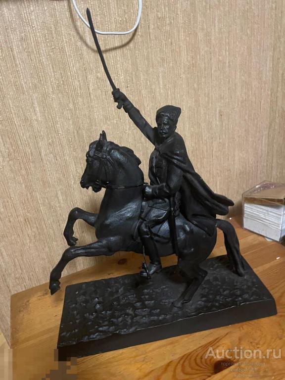 чапаев .чапай.чугун .касли. 40 см .лидер.воин .командир агитация