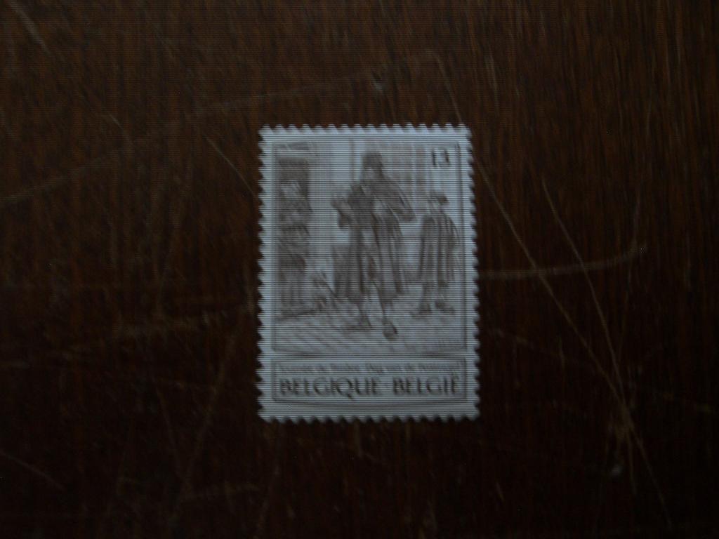 Бельгия 1988 день почтовой марки