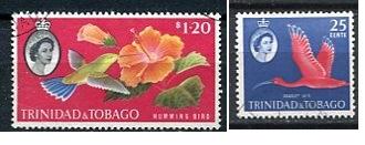 Тринидад и Тобаго 1960 Фауна Птицы (2м). Гашеные