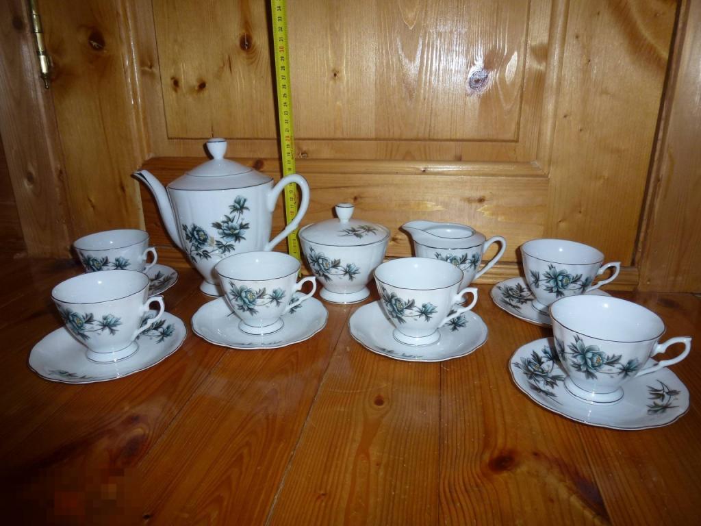 ЧАЙНЫЙ СЕРВИЗ 15 ПРЕДМЕТОВ СТАРЫЙ КИТАЙ