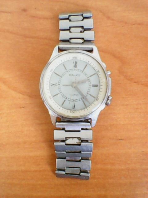 Экспортные механические часы Полет Poljot. Сигнал Будильник - 18 камней - Сделано в СССР - НА ХОДУ !