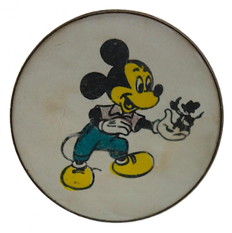 СССР нагрудный знак «МЫШОНОК». Микки-Маус