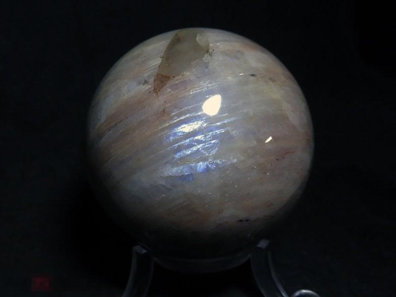 ! ! Беломорит Кварц дымчатый Шар 53мм Сев. Карелия Минерал 1560