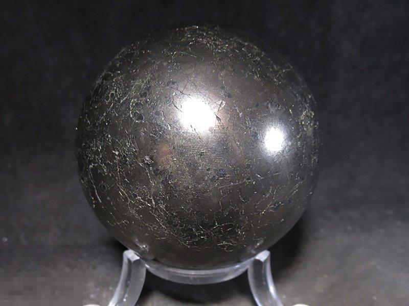 ! ! Пентландит Халькопирит Пирротин Шар 52мм Печенга, Мурманская обл Минерал 1247