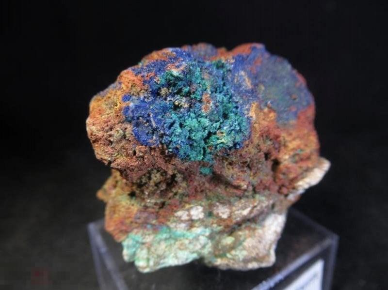 ! ! Конихальцит Азурит 41*35*35мм Pastrana. Испния. Минерал 0315