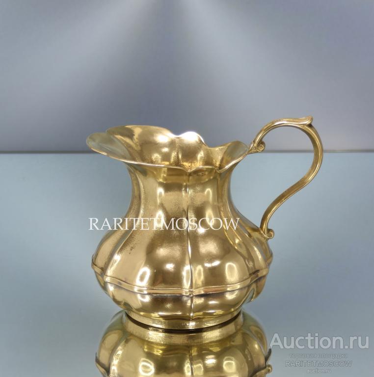 Кувшин старинный антикварный бронза латунь Германия 10