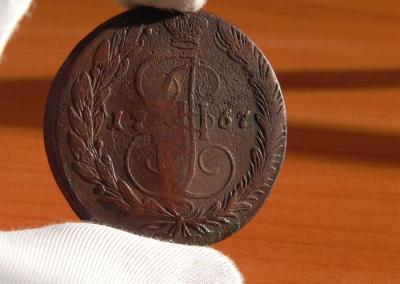 5 копеек 1767 года.Е.М.