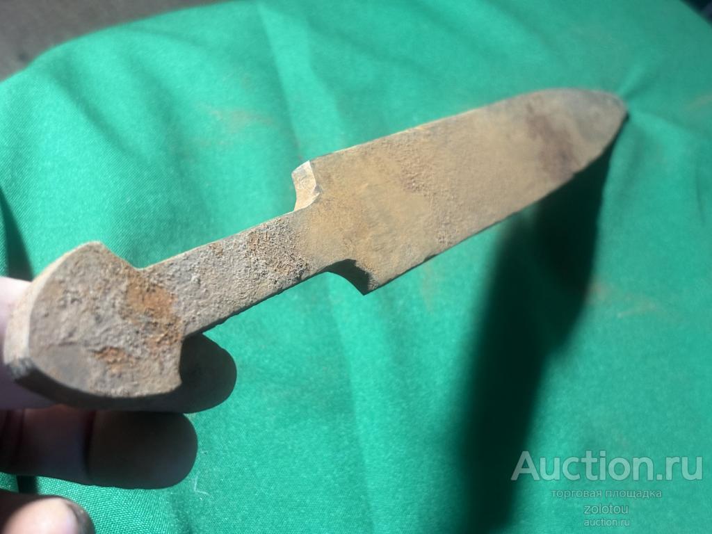 Заготовка старинного кинжала, оригинал
