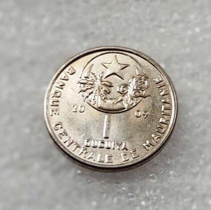 Мавритания 2009 год 1 угия, идеальная