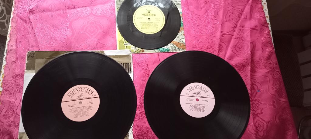 Пластинки редкие виниловые .3 штуки.✓12.Классика.Состояние