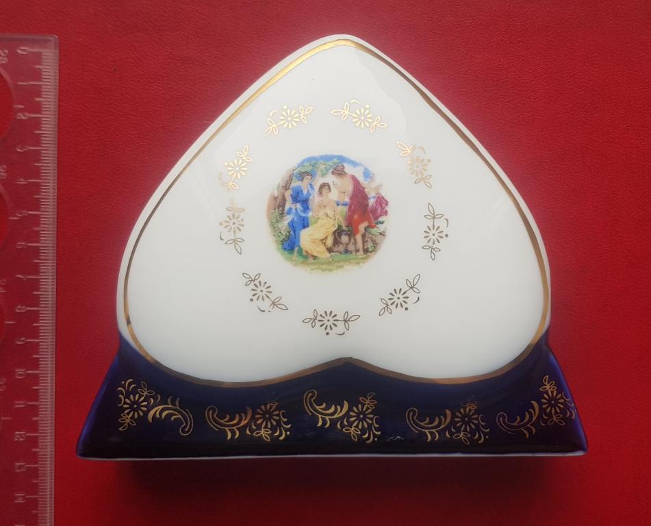 салфетница фарфор Чехия грации