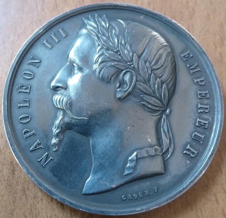 1861г.Франция. Лотерейная медаль