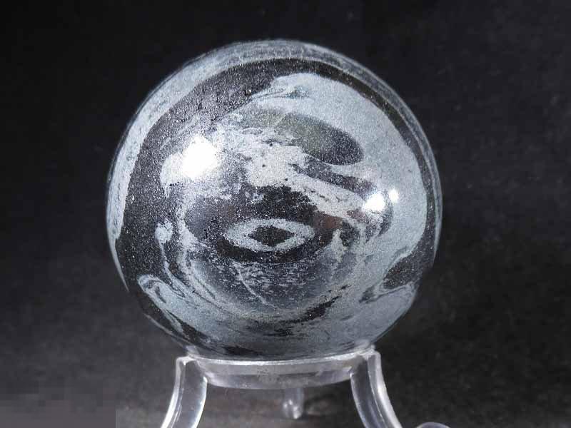 ! ! Джеспилит Эгирин Шар 55мм  Лебедянский ГОК, КМА Минерал 8563