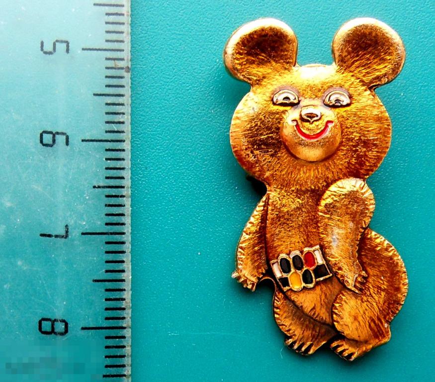 Олимпиада 1980 Москва-80 МИШКА В ЗОЛОТЕ. ОЛИМПИЙСКИЙ Спорт --- 6РК ---- спорт --
