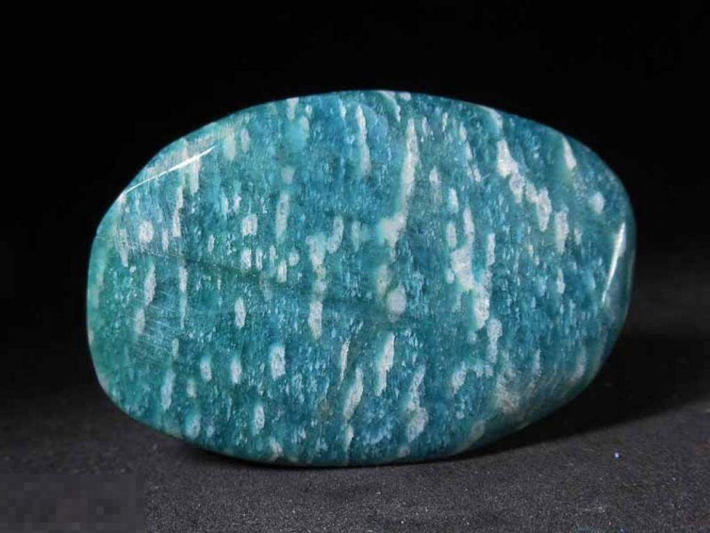 ! ! Амазонит 47*32*8мм Галька г. Плоская, Кольский п-ов Минерал 3581