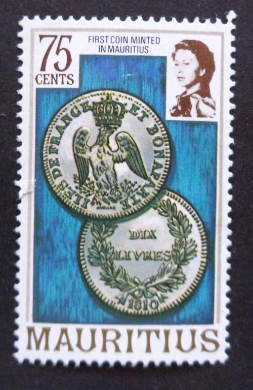 Маврикий 1978 г.   Монетки   75с.   ЧБК   Би.4