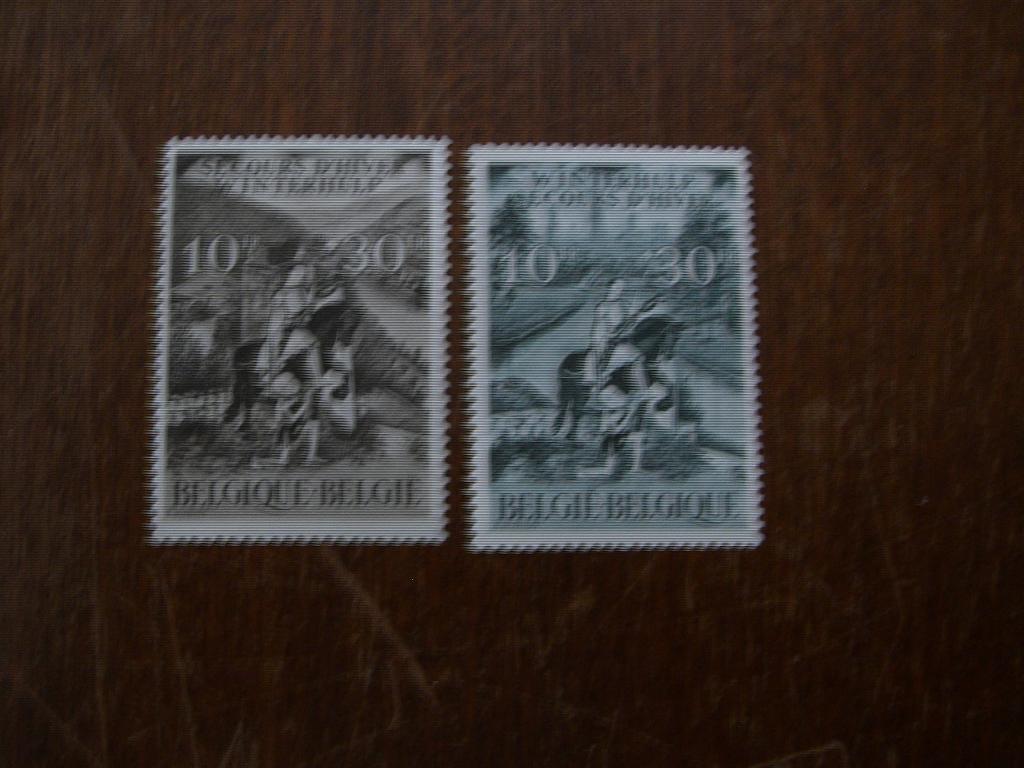 Бельгия 1944 зимняя помощь сер 8 5 ев