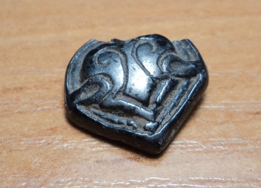 Финно-угры Накладка Бляшка 11-13 век (оловянистая бронза)