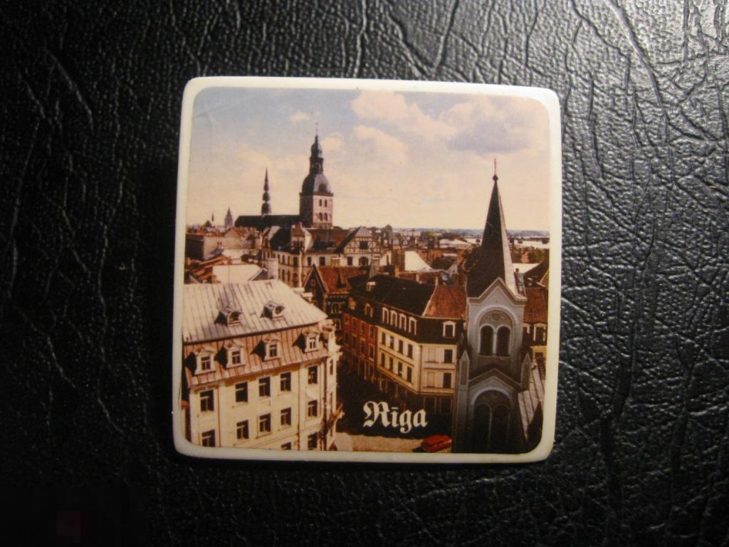 Город Рига. Пластик. Редкий.