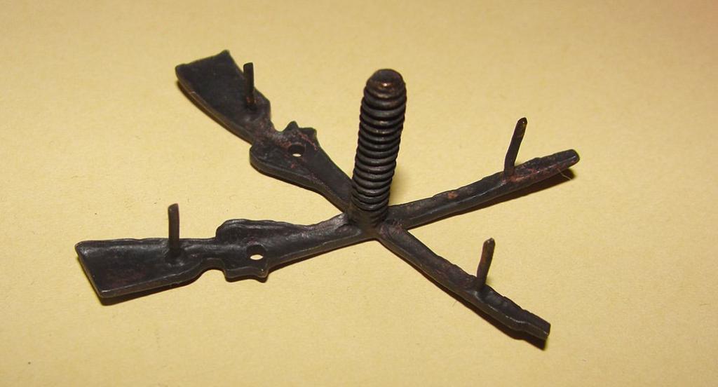 Накладка ружья на знак За отличную стрельбу РИА