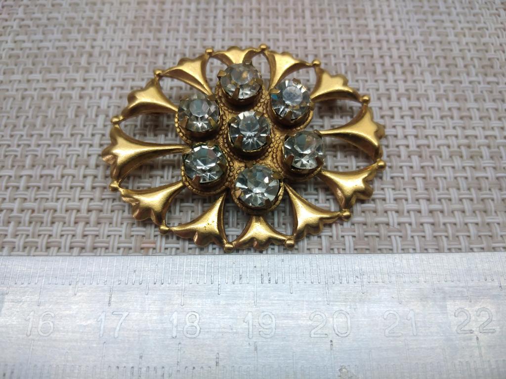 Брошь Винтаж. времён СССР. Клеймо.