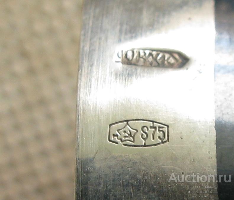 Парные стопки, серебро, 875 проба, чернь, 49.5 грамма. 60мм.