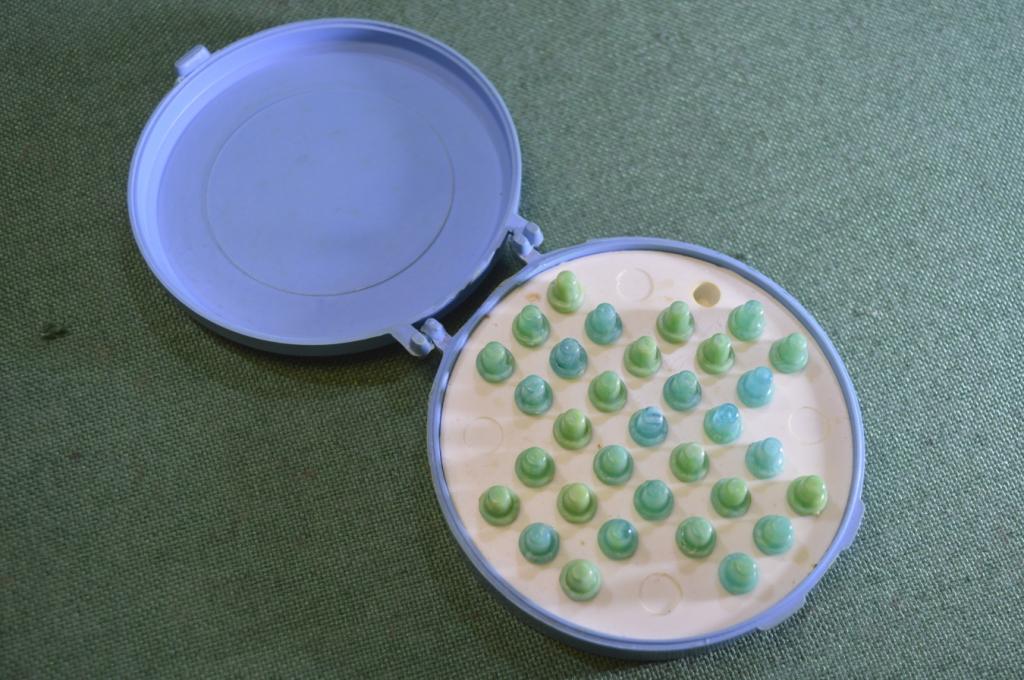 Игра настольная, карманная "Йога". Олимпиада 1980 года в Москве. СССР. Некомплект