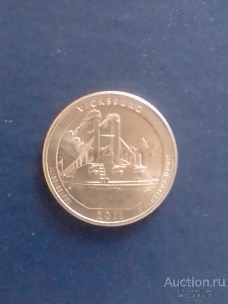 Квотер США 2012. Национальные парки и заповедники Америки.