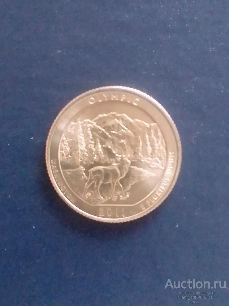 Квотер США 2012. Национальные парки и заповедники Америки.