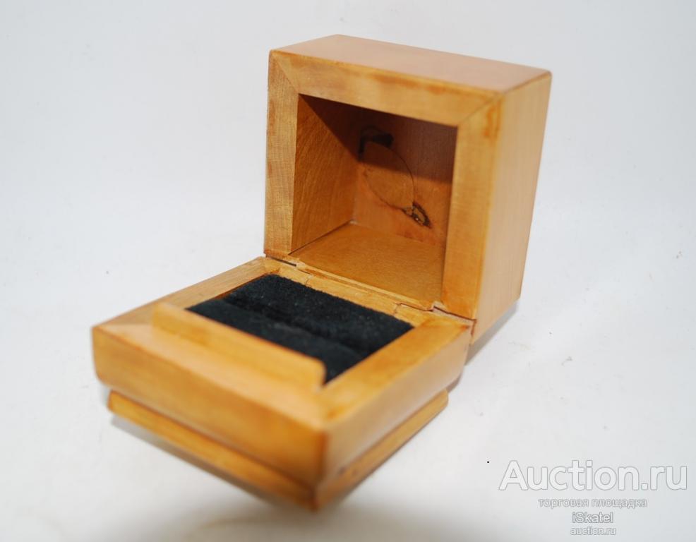 футляр для КОЛЬЦА КУЛОНА СЕРЕГ ювелирного изделия Натуральное дерево