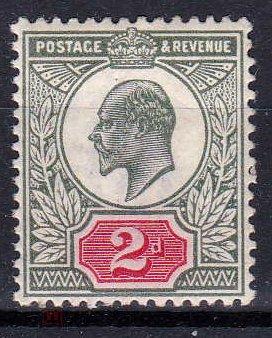Великобритания 1904 король Эдуард VII MLH SG-226 £85