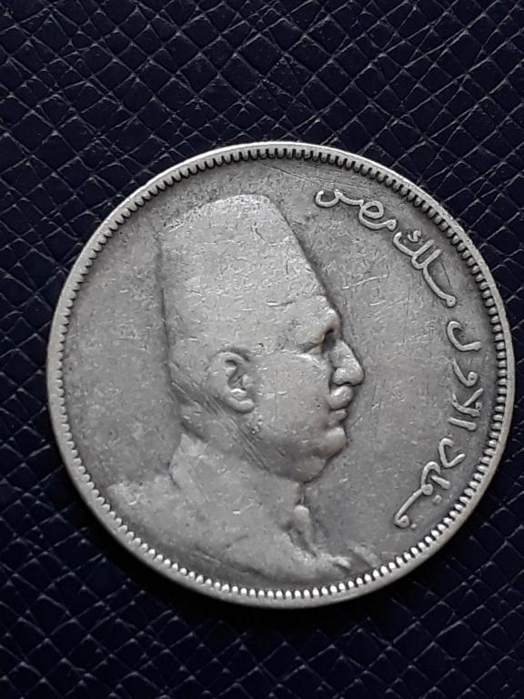 Египет 5 пиастров 1923 КМ 336