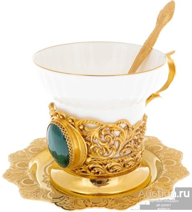 Подарочный набор для кофе МАЛАХИТ 048-288