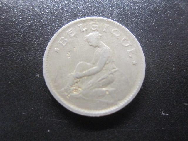 БЕЛЬГИЯ 50 САНТИМОВ 1923 BELGIQUË