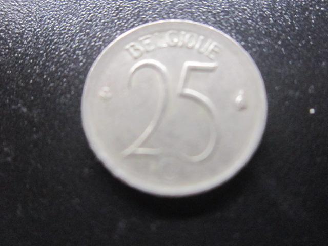 БЕЛЬГИЯ 25 САНТИМОВ 1964 'BELGIquË