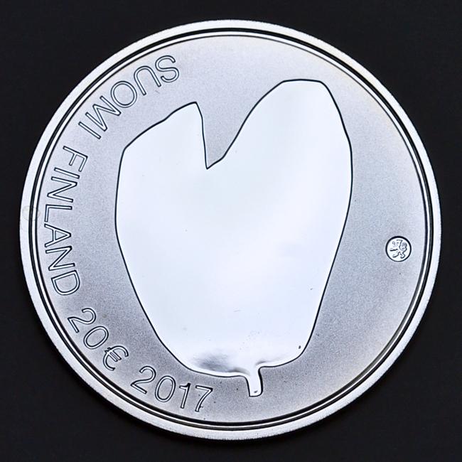 Финляндия 20 евро 2017 МАТЕРИ, PROOF