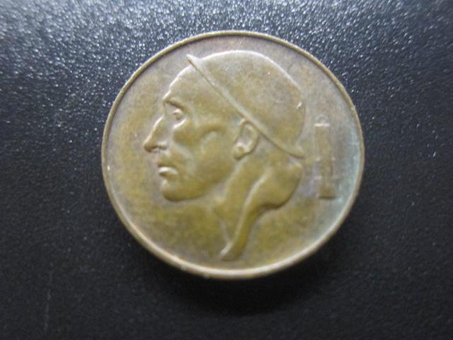 БЕЛЬГИЯ 50 САНТИМОВ 1953 BELGIQUË