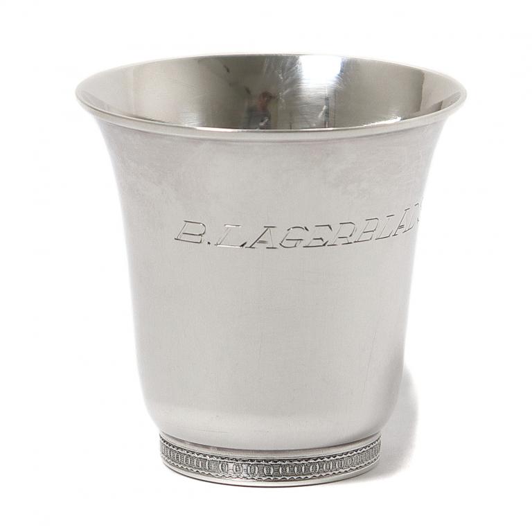 Серебряная стопка.  Швеция, 1962 год