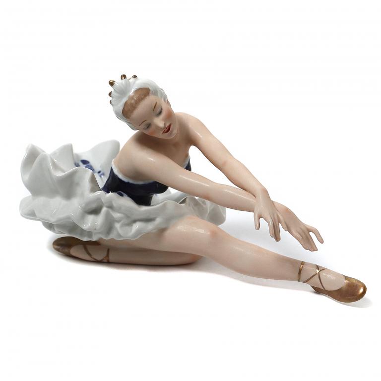 Фарфоровая фигура "Балерина". Wallendorf