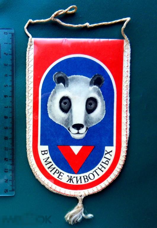 БЕЛЫЙ МЕДВЕДЬ вымпел В МИРЕ ЖИВОТНЫХ